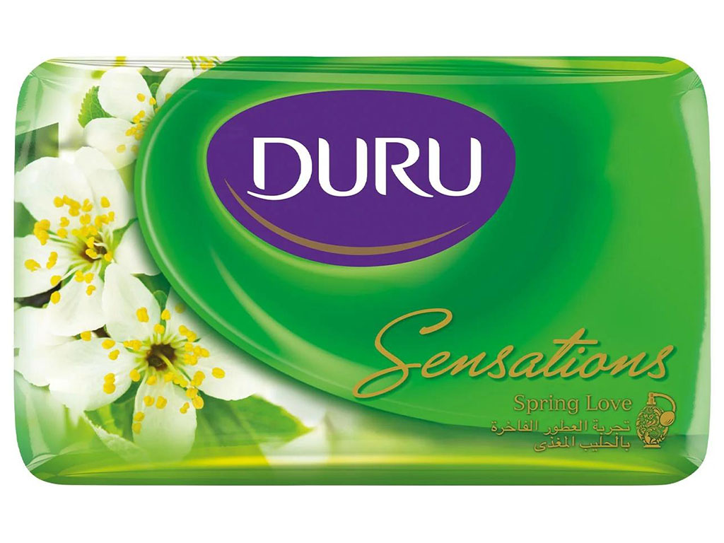 МИЛО ТУАЛЕТНЕ DURU SENSATIONS ВЕСНЯНИЙ НАСТРІЙ, КВІТКОВИЙ АРОМАТ, 80Г